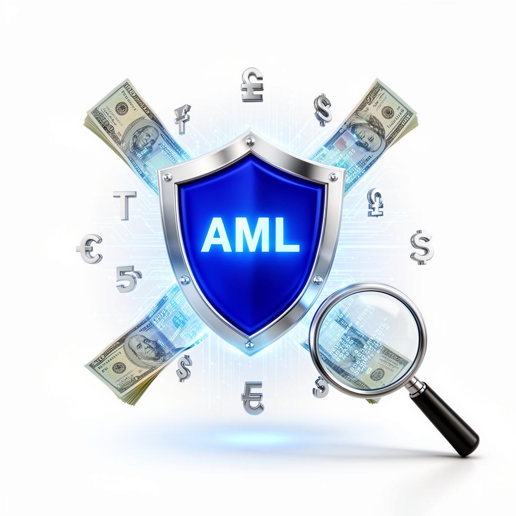 AML shield protecting against money laundering